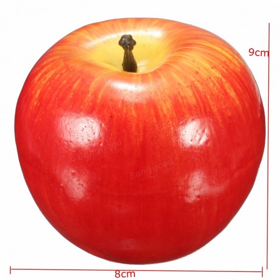 8PCS Lifelike Artificial Plastic Fruit Kitchen Fake Display Home Food Decor 8PCS Lifelike Artificial Plastic Fruit Kitchen Fake Display Home Food Decor