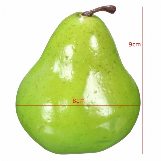 8PCS Lifelike Artificial Plastic Fruit Kitchen Fake Display Home Food Decor 8PCS Lifelike Artificial Plastic Fruit Kitchen Fake Display Home Food Decor
