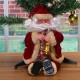 Christmas Party Home Decoration 27CM Flannel Sitting Santa Claus Ornaments Toys For kids Gift Christmas Party Home Decoration 27CM Flannel Sitting Santa Claus Ornaments Toys For kids Gift