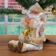 Christmas Party Home Decoration 27CM Flannel Sitting Santa Claus Ornaments Toys For kids Gift Christmas Party Home Decoration 27CM Flannel Sitting Santa Claus Ornaments Toys For kids Gift