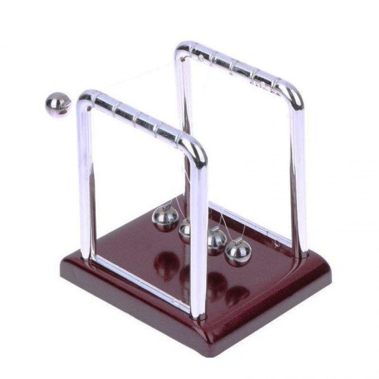 Newton Cradle Balance Steel Ball Physics Science Pendulum Development Educational Desk Toy Valentines Gift