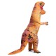 Adult T-Rex Inflatable Jumpsuit Dinosaur Blow Up Halloween Costume Outfit Decoration Toys