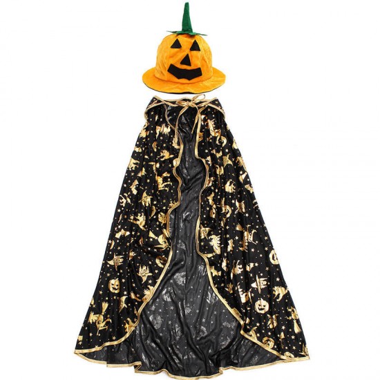 Children Kids Halloween Cloak Witch Dress Fancy Dress Cosplay Party Costume Children Kids Halloween Cloak Witch Dress Fancy Dress Cosplay Party Costume