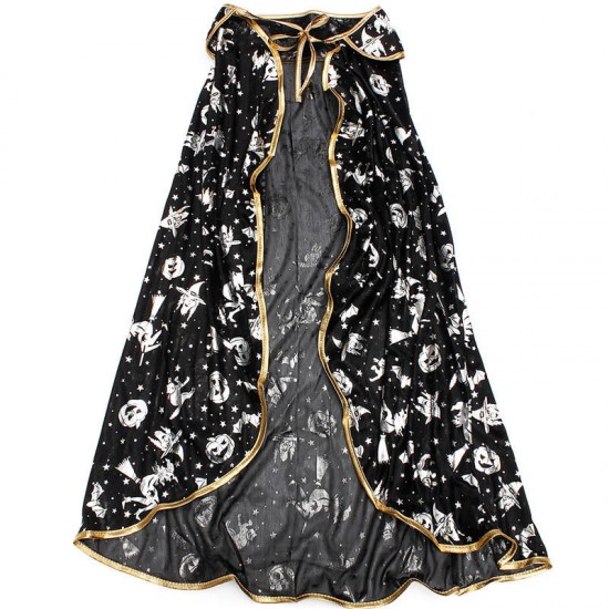 Children Kids Halloween Cloak Witch Dress Fancy Dress Cosplay Party Costume Children Kids Halloween Cloak Witch Dress Fancy Dress Cosplay Party Costume
