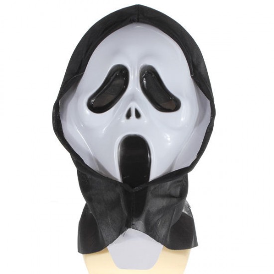 Crazy Scared Ghost Scream Face Mask Costume Party Halloween Carnival Crazy Scared Ghost Scream Face Mask Costume Party Halloween Carnival