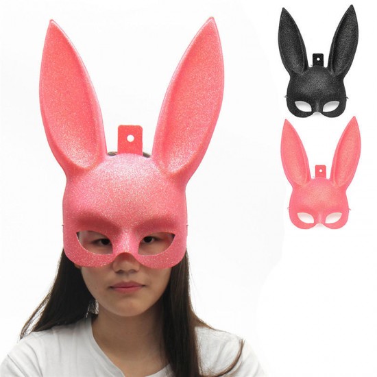 Cute Halloween Party Cosplay Fancy Rabbit Face Mask Decoration Props Toys Cute Halloween Party Cosplay Fancy Rabbit Face Mask Decoration Props Toys