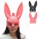 Cute Halloween Party Cosplay Fancy Rabbit Face Mask Decoration Props Toys Cute Halloween Party Cosplay Fancy Rabbit Face Mask Decoration Props Toys