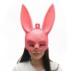 Cute Halloween Party Cosplay Fancy Rabbit Face Mask Decoration Props Toys Cute Halloween Party Cosplay Fancy Rabbit Face Mask Decoration Props Toys