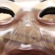 Ghost Head Mask Transparent Mask Halloween Mask