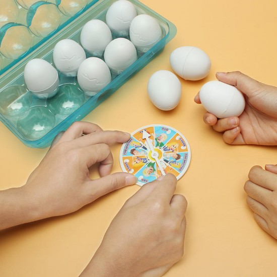 Egged On Game Interactive Shocker Fun Gadgets Egg Roulette Games For Parent-Child Anti Stress Toys