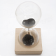 Iron Powder Magnet Hourglass With Wooden Holder Desk Toy