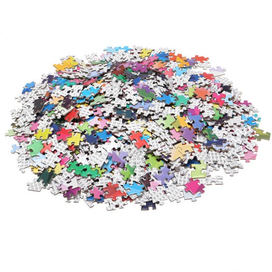 1000 Grain Intelligent Round Puzzle Games For Adult Children Plastic Baby Kids Educational Toys