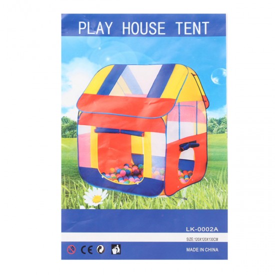 1.2m Pop Up Tent Indoor Outdoor Playground Ball Pit Play House Hut Fun Game Kids Toy