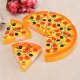 ABS Plastic Pizza Cutting Slices Toppings Simulation Children Kids Kitchen Play Food Toy