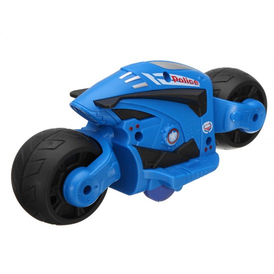Puzzled Toys Concept Inertial Model Motorcycle Friction Toys Cartoon Gift Car Collection