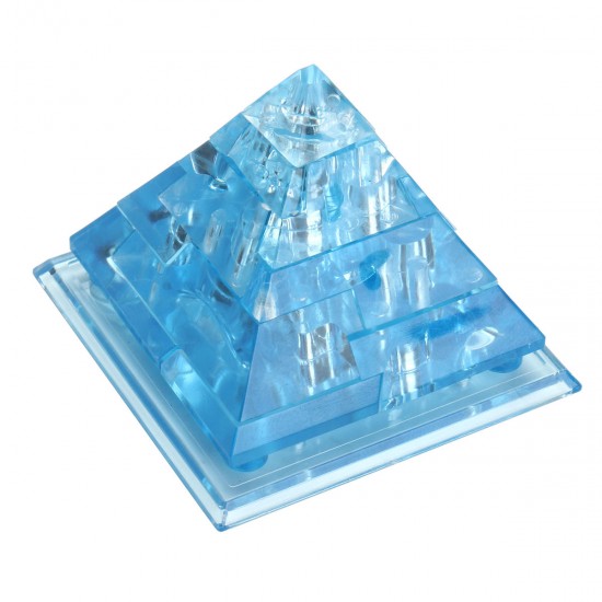 Creative IQ 3D Crystal Puzzle Jigsaw Toy Blocks Assembling Pyramid Model DIY Toys Creative IQ 3D Crystal Puzzle Jigsaw Toy Blocks Assembling Pyramid Model DIY Toys