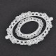 2PCS Oval Template Cutting Dies Stencil DIY Scrapbooking Lace Tool 2PCS Oval Template Cutting Dies Stencil DIY Scrapbooking Lace Tool