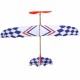 10 PCS DIY Foam Elastic Powered Glider Plane Toy Thunderbird Flying Model Aircraft Toy