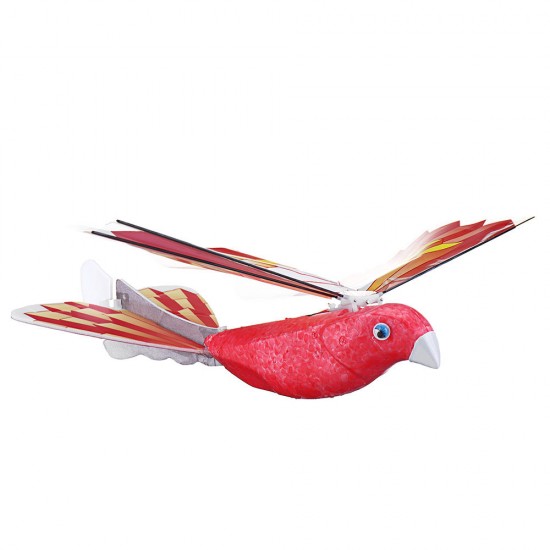 10.6Inches Electric Flying Flapping Wing Bird Toy Rechargeable Plane Toy Kids Outdoor Fly Toy