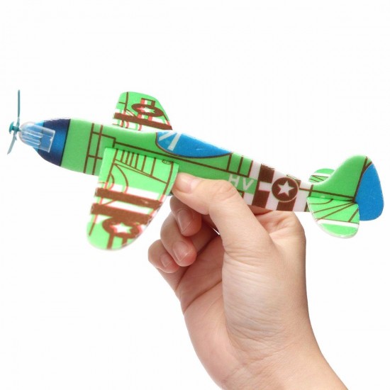 10Pcs Banggood Flying Glider Plane Toy Gift Birthday Christmas Party Bag Filler