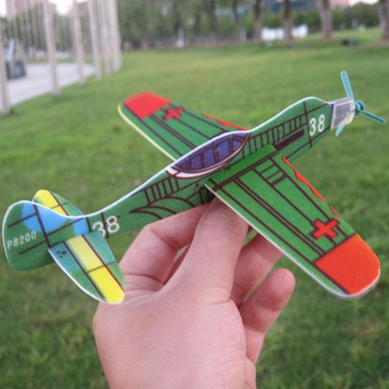 10Pcs Banggood Flying Glider Plane Toy Gift Birthday Christmas Party Bag Filler