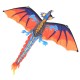 55 Inches Cute Classical Dragon Kite 140cm x 120cm Single Line Kite With Tail