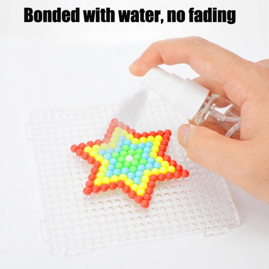 1100pcs 10 Grid DIY Fuse Beads Water Sticky Beads Art Craft Toys Kids