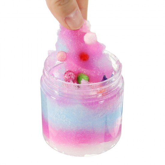 120ML Slime Plasticine Ice Cream Crystal Mud DIY Gift Toy Stress Reliever