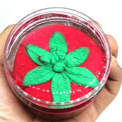 120Ml Strawberry Squishy Slime Crystal Mud DIY Non-toxic Children Putty Safty Health Toy 120Ml Strawberry Squishy Slime Crystal Mud DIY Non-toxic Children Putty Safty Health Toy