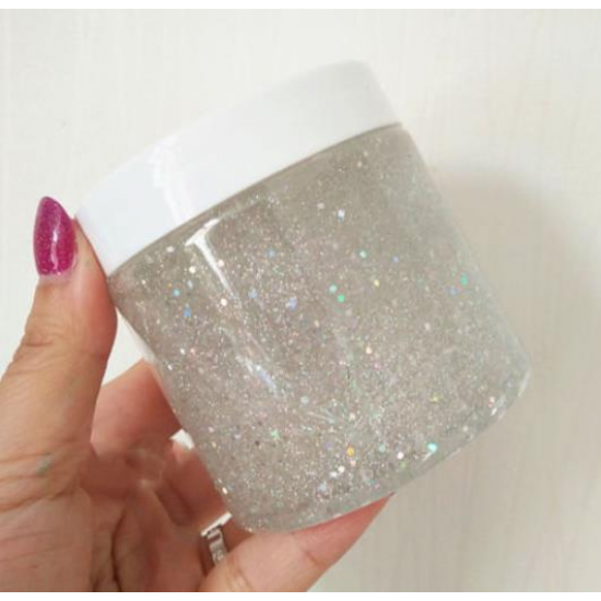 120ml Huge Clear Mud Glitter Slime Starry Crystal Putty ASMR Stress Relaxing Toy
