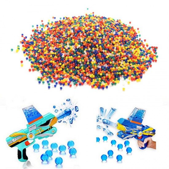 15000Pcs/Bag Pearl Shaped Crystal Soil Water Beads Mud Grow Magic Jelly Balls Home Decor Aqua Soil