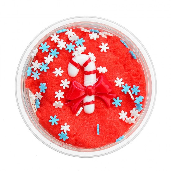 60ML Christmas Cloud Slime Scented Charm Mud Stress Relief Kids Clay Toy