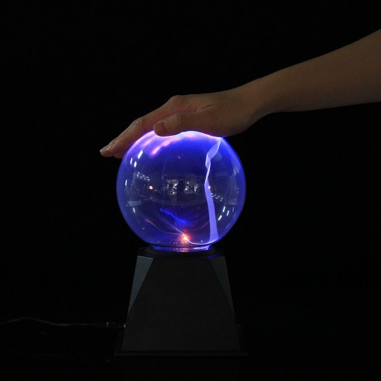 4/5/6/8 Inches Plasma Ball Sphere Light Crystal Light Magic Desk Lamp Novelty Light Home Decor