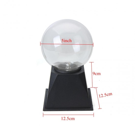 4/5/6/8 Inches Plasma Ball Sphere Light Crystal Light Magic Desk Lamp Novelty Light Home Decor