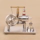 Balance Stirling Engine Model External Combustion Engine With Random Free Gift