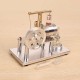 Balance Stirling Engine Model External Combustion Engine With Random Free Gift