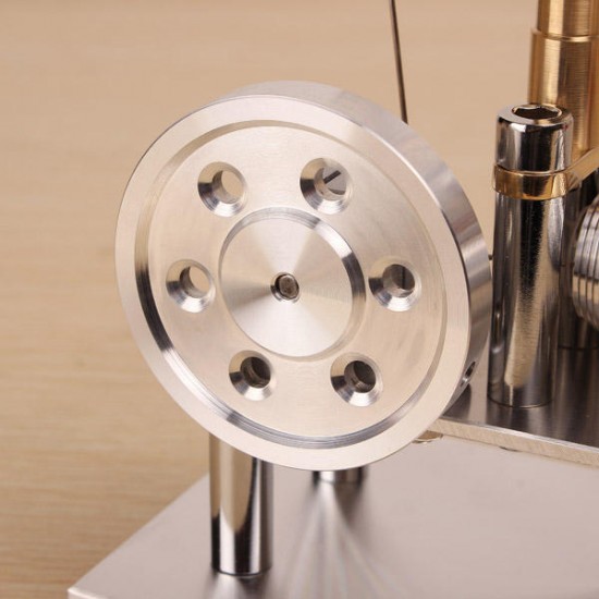 Balance Stirling Engine Model External Combustion Engine With Random Free Gift