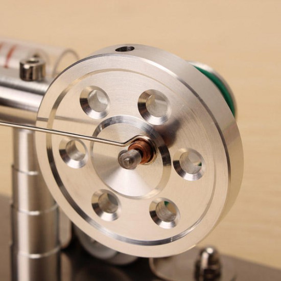 STEM Hot Air Stirling Engine Model Generator STEAM DIY Physics Science Experiment Kit