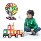 113 Pieces Kids Magnetic Toys Magnet Tiles Kits Blocks Building Toys For Boys Girls