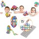 113 Pieces Kids Magnetic Toys Magnet Tiles Kits Blocks Building Toys For Boys Girls 113 Pieces Kids Magnetic Toys Magnet Tiles Kits Blocks Building Toys For Boys Girls