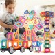 113 Pieces Kids Magnetic Toys Magnet Tiles Kits Blocks Building Toys For Boys Girls