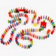 240PCS Authentic Standard Wooden Children Domino Craft Game Toys 240PCS Authentic Standard Wooden Children Domino Craft Game Toys