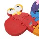 26Pcs Multicolor Letter Children's Educational Building Blocks Snail Toy Puzzle For Children Gift