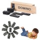 28pcs Children's Wooden Boxed Domino Game Play Set Traditional Classic Toy Gifts