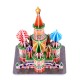 3D Paper Jigsaw Puzzle ST Basil's Cathedral DIY Blocks Toys