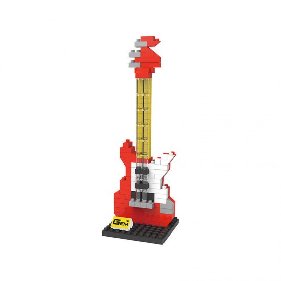 Penrose Small Particles Diamond Micro-building Blocks Toys Cartoon Musical Instrument Model