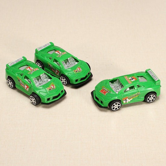 12xHZ Pull Back Racing Car Toys with Light Color Random