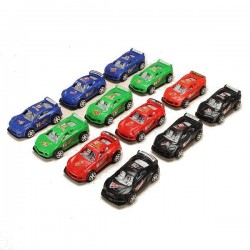 12xHZ Pull Back Racing Car Toys with Light Color Random 12xHZ Pull Back Racing Car Toys with Light Color Random