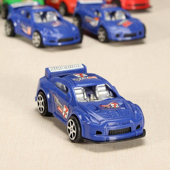 12xHZ Slide Racing Car Toys with Light Color Random