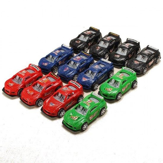 12xHZ Slide Racing Car Toys with Light Color Random